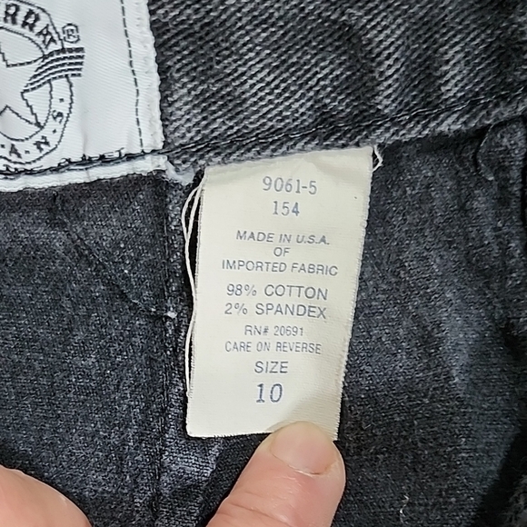 Carrera Womens Dark Blue Vintage Denim Jeans Wide Leg - Picture 7 of 8